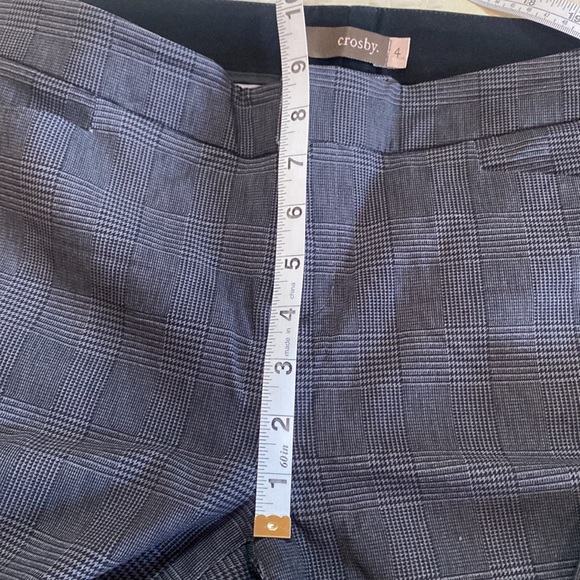 NWOT Crosby. subtle color plaid trousers. - Picture 4 of 10